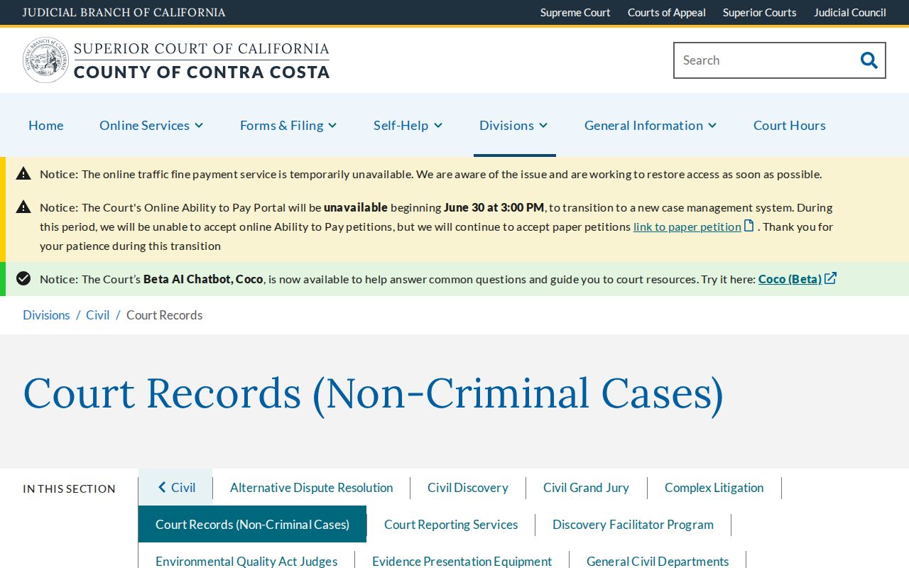 Hercules open records court request channels and fees